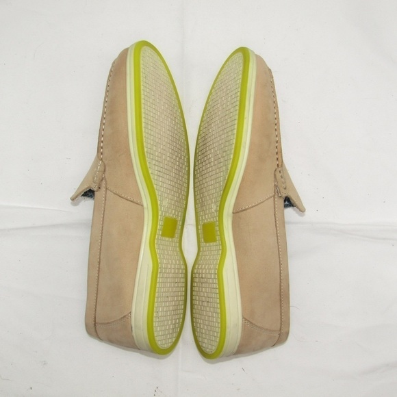 Steve Madden Loafers P-Cay Natural Nubuck Suede Leather in Cream Tan Sz 10 - Picture 10 of 13
